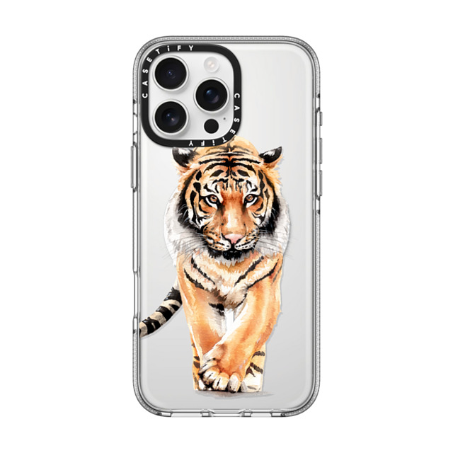 Victoria Ryabinina x CASETiFY iPhone 16 Pro Max Case Clear Clear Case MagSafe Compatible Tiger Mother's Day Victoria Ryabinina x CASETiFY iPhone 16 Pro Max Case Clear Clear Case MagSafe Compatible Tiger Mother's Day