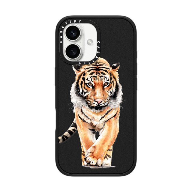 Victoria Ryabinina x CASETiFY iPhone 16 ケース マットブラック インパクトケース MagSafe対応 Tiger Mother's Day Victoria Ryabinina x CASETiFY iPhone 16 ケース マットブラック インパクトケース MagSafe対応 Tiger Mother's Day