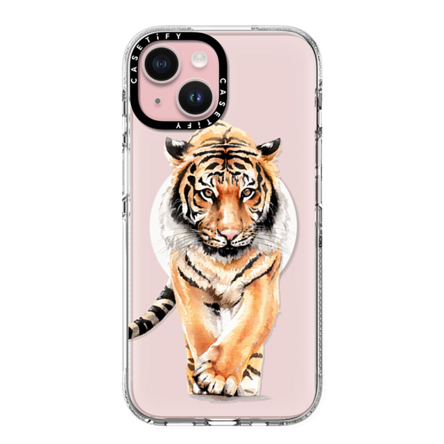Victoria Ryabinina x CASETiFY iPhone 15 ケース クリア クリア ケース MagSafe対応 Tiger Mother's Day Victoria Ryabinina x CASETiFY iPhone 15 ケース クリア クリア ケース MagSafe対応 Tiger Mother's Day