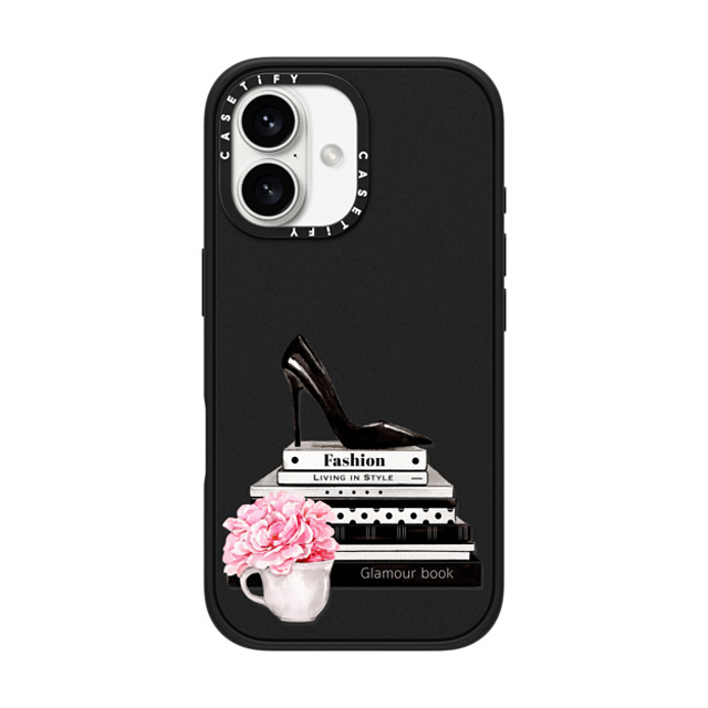 Victoria Ryabinina x CASETiFY iPhone 16 Case Floral,Geometric Matte Black Impact Case MagSafe Compatible Black fashion set Father's Day Victoria Ryabinina x CASETiFY iPhone 16 Case Floral,Geometric Matte Black Impact Case MagSafe Compatible Black fashion set Father's Day