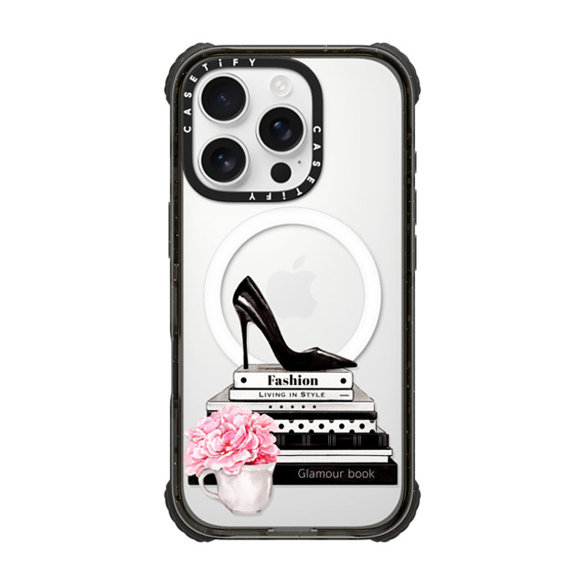 Victoria Ryabinina x CASETiFY iPhone 16 Pro Case Floral,Geometric Black ウルトラ インパクトケース MagSafe 対応 Black fashion set Father's Day Victoria Ryabinina x CASETiFY iPhone 16 Pro Case Floral,Geometric Black ウルトラ インパクトケース MagSafe 対応 Black fashion set Father's Day