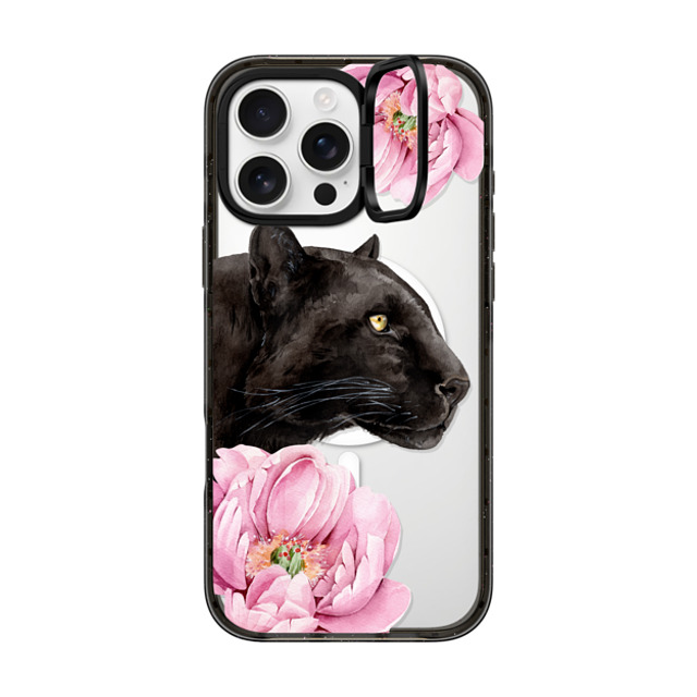 Victoria Ryabinina x CASETiFY iPhone 16 Pro Max Case Floral,Leopard Black インパクトリングスタンドケース MagSafe対応 Panther and peonies Back to School Victoria Ryabinina x CASETiFY iPhone 16 Pro Max Case Floral,Leopard Black インパクトリングスタンドケース MagSafe対応 Panther and peonies Back to School
