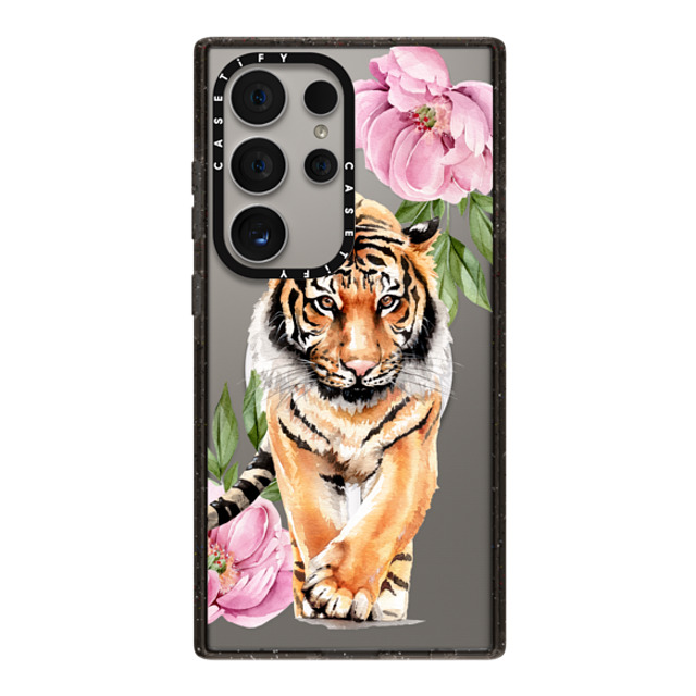 Victoria Ryabinina x CASETiFY Galaxy S24 Ultra Case Floral,Animal ブラック マグネット式 インパクトケース Tiger and peonies New iPhone Victoria Ryabinina x CASETiFY Galaxy S24 Ultra Case Floral,Animal ブラック マグネット式 インパクトケース Tiger and peonies New iPhone