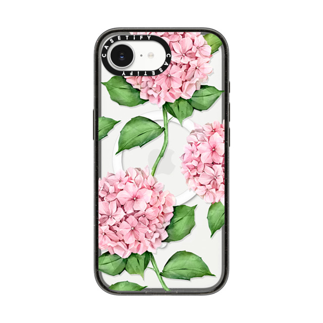 Victoria Ryabinina x CASETiFY iPhone 16e Case Floral,Fine Art Black Impact Case MagSafe Compatible Watercolor hydrangea Back to School Victoria Ryabinina x CASETiFY iPhone 16e Case Floral,Fine Art Black Impact Case MagSafe Compatible Watercolor hydrangea Back to School