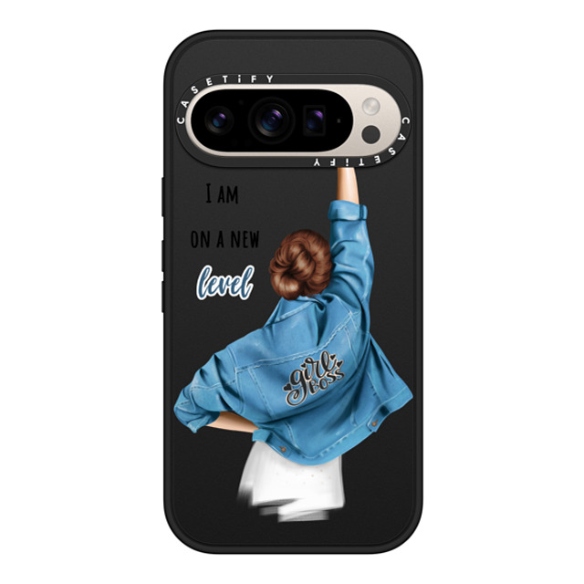 Victoria Ryabinina x CASETiFY Pixel 9 Pro Case Quote,Portraiture マットブラック マグネット式 インパクトケース Girl boss (brunette) New iPhone Victoria Ryabinina x CASETiFY Pixel 9 Pro Case Quote,Portraiture マットブラック マグネット式 インパクトケース Girl boss (brunette) New iPhone