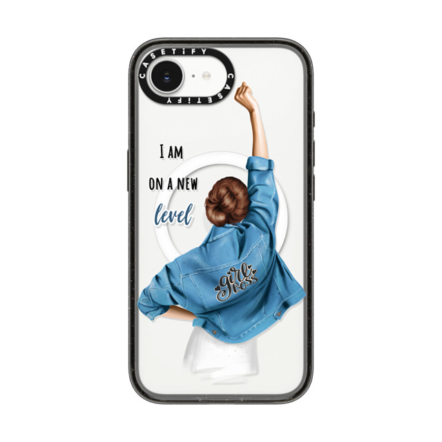 Victoria Ryabinina x CASETiFY iPhone 16e Case Quote,Portraiture Black Impact Case MagSafe Compatible Girl boss (brunette) Back to School Victoria Ryabinina x CASETiFY iPhone 16e Case Quote,Portraiture Black Impact Case MagSafe Compatible Girl boss (brunette) Back to School