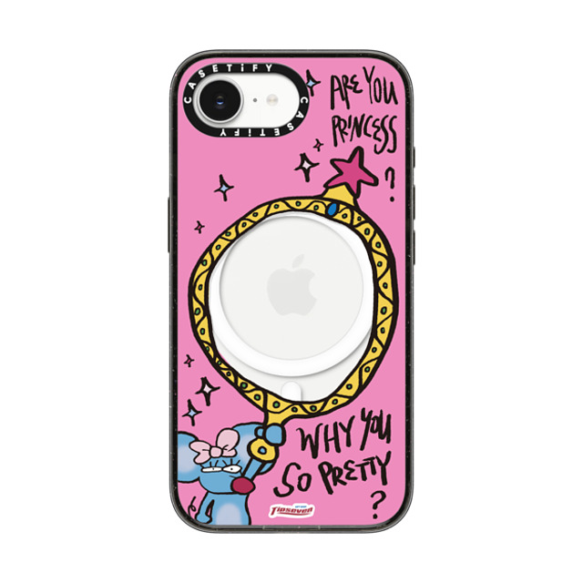 CASETiFY iPhone 16e ケース ブラック インパクトケース MagSafe対応 Mousey Magic Mirror zayla zhou Back to School CASETiFY iPhone 16e ケース ブラック インパクトケース MagSafe対応 Mousey Magic Mirror zayla zhou Back to School