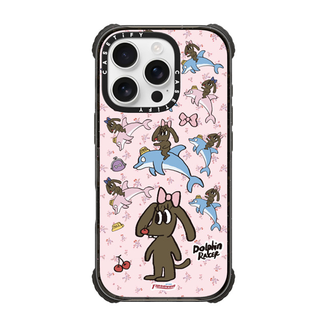 CASETiFY iPhone 16 Pro ケース ブラック ウルトラ インパクトケース MagSafe 対応 Dolphin Taxi zayla zhou Father's Day CASETiFY iPhone 16 Pro ケース ブラック ウルトラ インパクトケース MagSafe 対応 Dolphin Taxi zayla zhou Father's Day