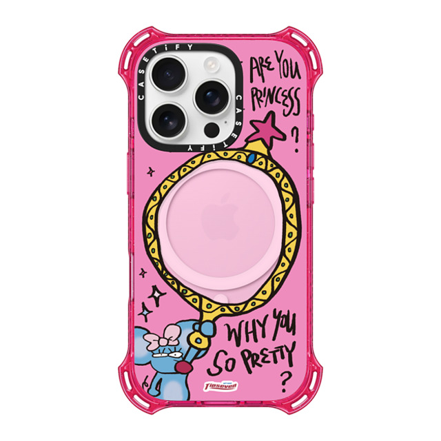 CASETiFY iPhone 16 Pro ケース プリムローズ ピンク バウンスケース Mousey Magic Mirror zayla zhou Back to School CASETiFY iPhone 16 Pro ケース プリムローズ ピンク バウンスケース Mousey Magic Mirror zayla zhou Back to School
