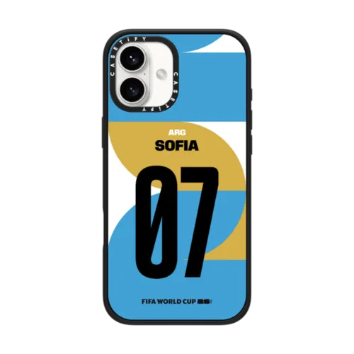 iPhone 16 Plus - FIFA WORLD CUP 26™ CUSTOM JERSEY CASE