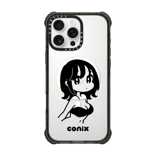conix x CASETiFY iPhone 16 Pro Max Case Portraiture Black ウルトラ インパクトケース MagSafe 対応 Girl '22 Father's Day conix x CASETiFY iPhone 16 Pro Max Case Portraiture Black ウルトラ インパクトケース MagSafe 対応 Girl '22 Father's Day