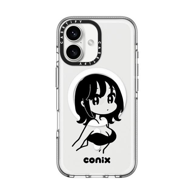 conix x CASETiFY iPhone 16 ケース Portraiture クリア クリア ケース MagSafe対応 Girl '22 Father's Day conix x CASETiFY iPhone 16 ケース Portraiture クリア クリア ケース MagSafe対応 Girl '22 Father's Day