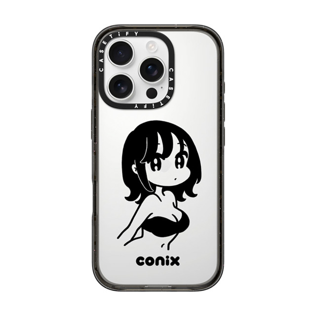 conix x CASETiFY iPhone 16 Pro Case Portraiture Black Impact Case Girl '22 Father's Day conix x CASETiFY iPhone 16 Pro Case Portraiture Black Impact Case Girl '22 Father's Day