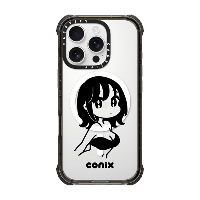 conix x CASETiFY iPhone 16 Pro Case Portraiture Black ウルトラ インパクトケース MagSafe 対応 Girl '22 Mother's Day conix x CASETiFY iPhone 16 Pro Case Portraiture Black ウルトラ インパクトケース MagSafe 対応 Girl '22 Mother's Day
