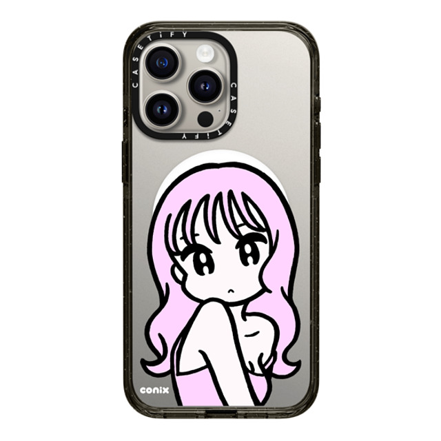 conix x CASETiFY iPhone 15 Pro Max Case Portraiture Black Impact Case MagSafe Compatible Don't forget Mother's Day conix x CASETiFY iPhone 15 Pro Max Case Portraiture Black Impact Case MagSafe Compatible Don't forget Mother's Day