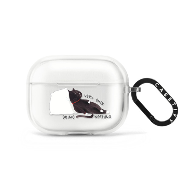 moonariesillo x CASETiFY AirPods Pro 2 Cat,Animal フロスト インパクトケース Very busy doing nothing by Moonaries illo Father's Day moonariesillo x CASETiFY AirPods Pro 2 Cat,Animal フロスト インパクトケース Very busy doing nothing by Moonaries illo Father's Day