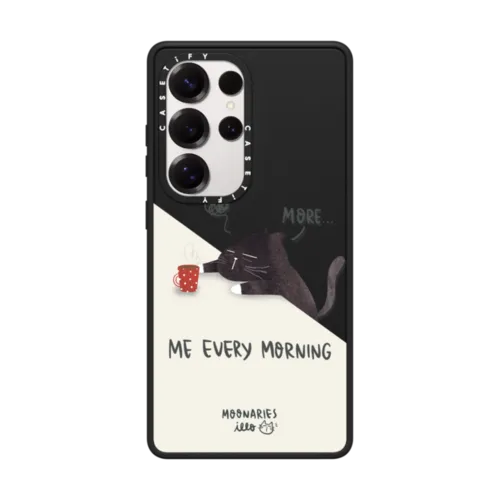 Galaxy S25 Ultra - Me every morning by Moonaries illo