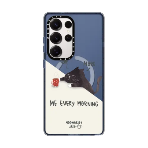 Galaxy S25 Ultra - Me every morning by Moonaries illo