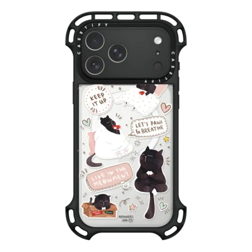 iPhone 17 Pro Max - Self care is health care sticker case by Moonaries illo