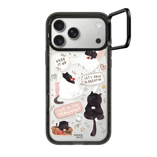 iPhone 17 Pro Max - Self care is health care sticker case by Moonaries illo