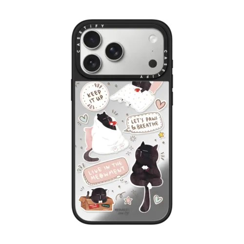 iPhone 17 Pro Max - Self care is health care sticker case by Moonaries illo
