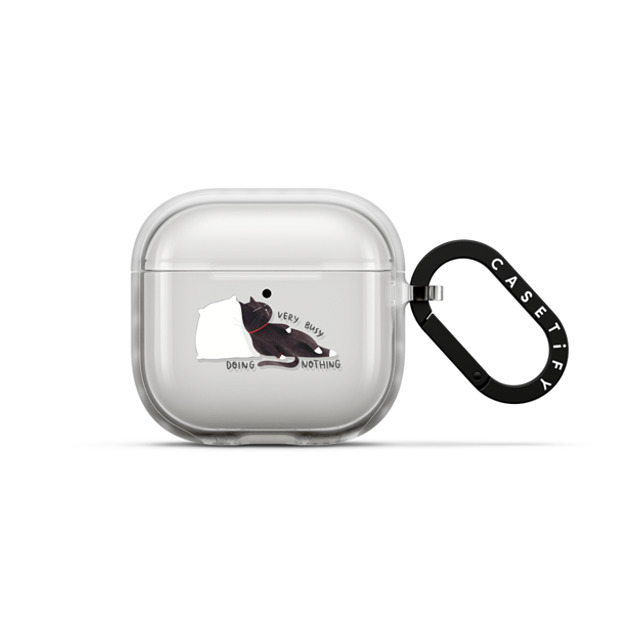moonariesillo x CASETiFY AirPods 4 Cat,Animal フロスト インパクトケース Very busy doing nothing by Moonaries illo Father's Day moonariesillo x CASETiFY AirPods 4 Cat,Animal フロスト インパクトケース Very busy doing nothing by Moonaries illo Father's Day