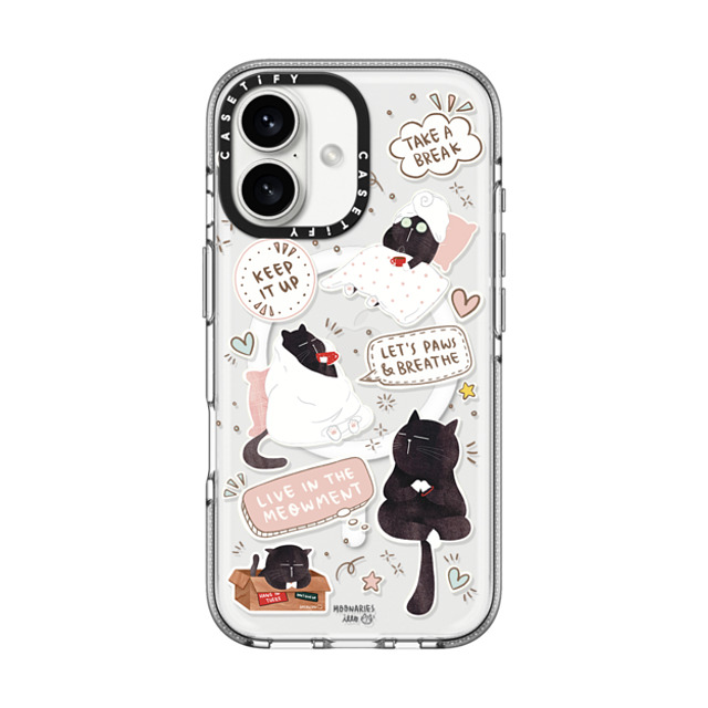 moonariesillo x CASETiFY iPhone 16 Case Clear Clear Case MagSafe Compatible Self care is health care sticker case by Moonaries illo moonariesillo x CASETiFY iPhone 16 Case Clear Clear Case MagSafe Compatible Self care is health care sticker case by Moonaries illo