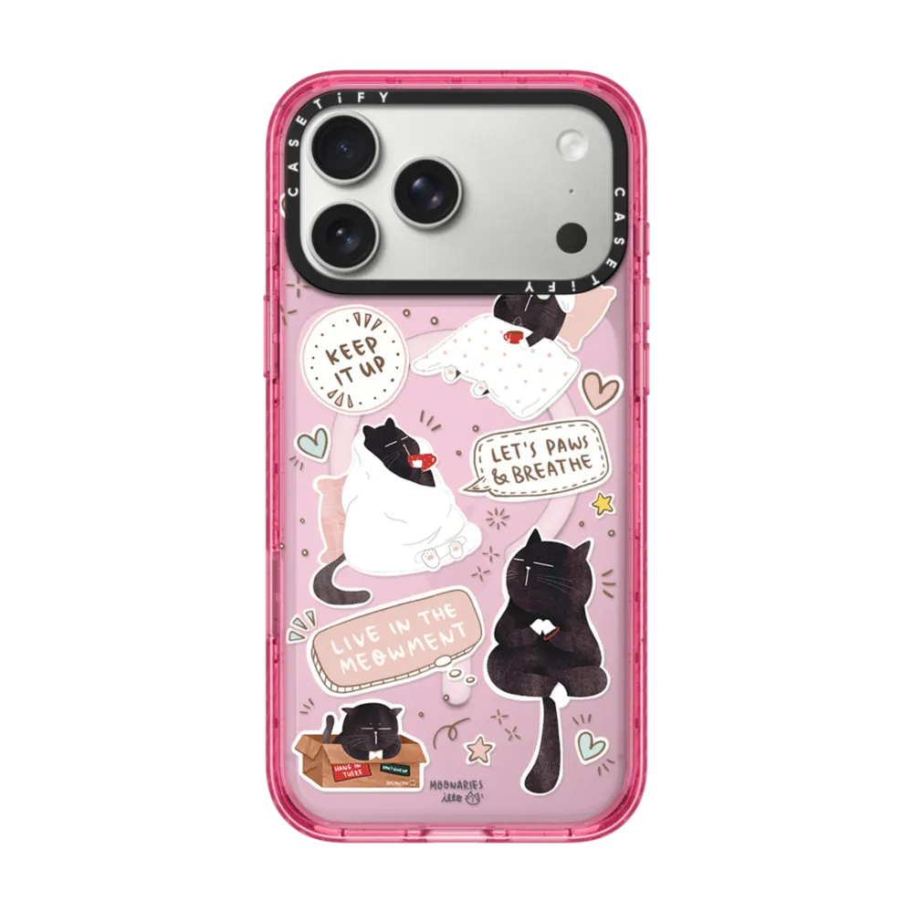 Funda de impacto MagSafe - Self care is health care sticker case by Moonaries illo