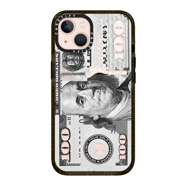 Insert Name Here x CASETiFY iPhone 13 ケース ブラック インパクトケース Show Me The Money