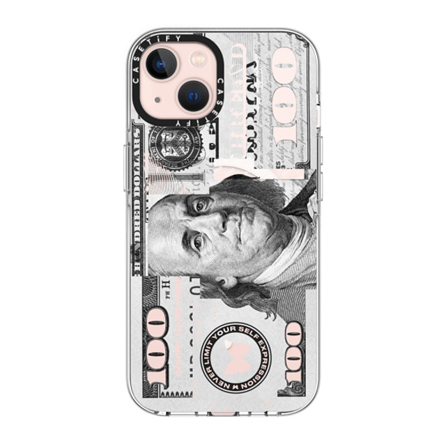 Insert Name Here x CASETiFY iPhone 13 ケース クリア クリア ケース MagSafe対応 Show Me The Money