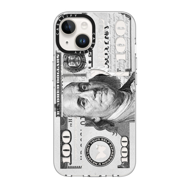 Insert Name Here x CASETiFY iPhone 14 Case Clear Clear Case MagSafe Compatible Show Me The Money Insert Name Here x CASETiFY iPhone 14 Case Clear Clear Case MagSafe Compatible Show Me The Money