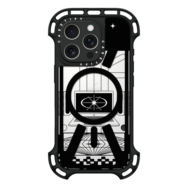 Other Minerals x CASETiFY iPhone 16 Pro Case Black ウルトラ バウンスケース MagSafe対応 Online Other Minerals x CASETiFY iPhone 16 Pro Case Black ウルトラ バウンスケース MagSafe対応 Online
