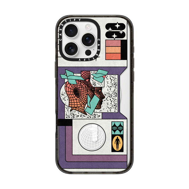 Other Minerals x CASETiFY iPhone 16 Pro Max ケース ブラック インパクトケース MagSafe対応 All-Star by Other Minerals