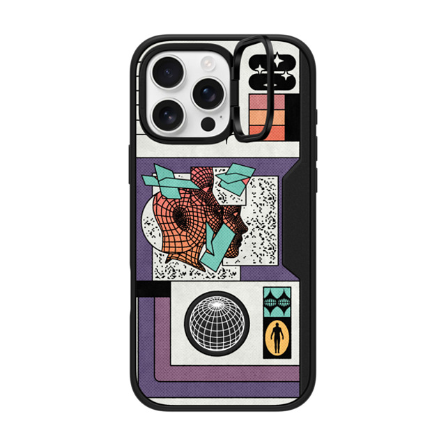 Other Minerals x CASETiFY iPhone 16 Pro Max ケース マットブラック インパクトリングスタンドケース MagSafe対応 All-Star by Other Minerals