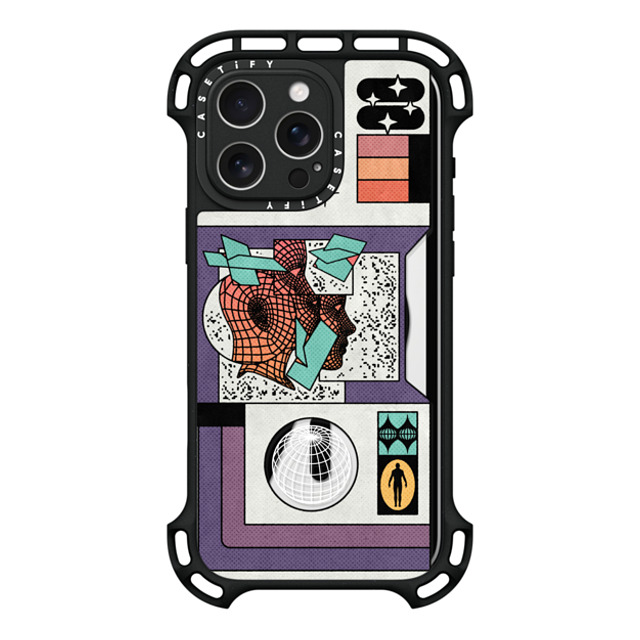 Other Minerals x CASETiFY iPhone 16 Pro Max ケース ブラック ウルトラ バウンスケース MagSafe対応 All-Star by Other Minerals