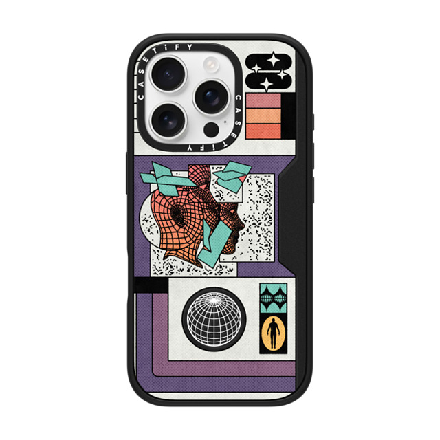 Other Minerals x CASETiFY iPhone 16 Pro ケース マットブラック インパクトケース All-Star by Other Minerals