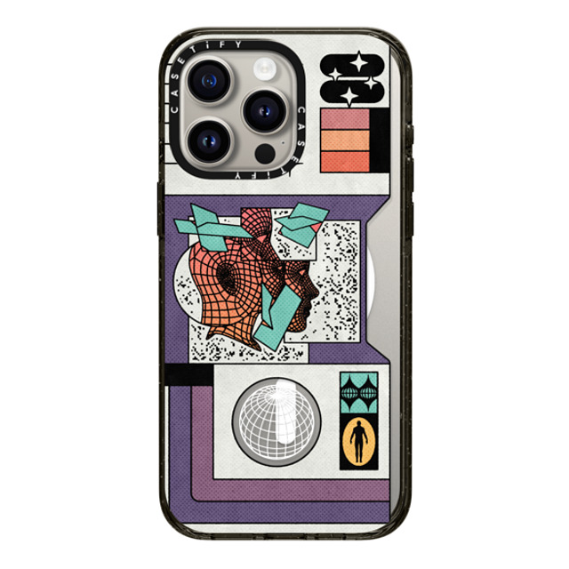 Other Minerals x CASETiFY iPhone 15 Pro Max Case Sticker,Geometric Black Impact Case MagSafe Compatible All-Star by Other Minerals Back to School Other Minerals x CASETiFY iPhone 15 Pro Max Case Sticker,Geometric Black Impact Case MagSafe Compatible All-Star by Other Minerals Back to School