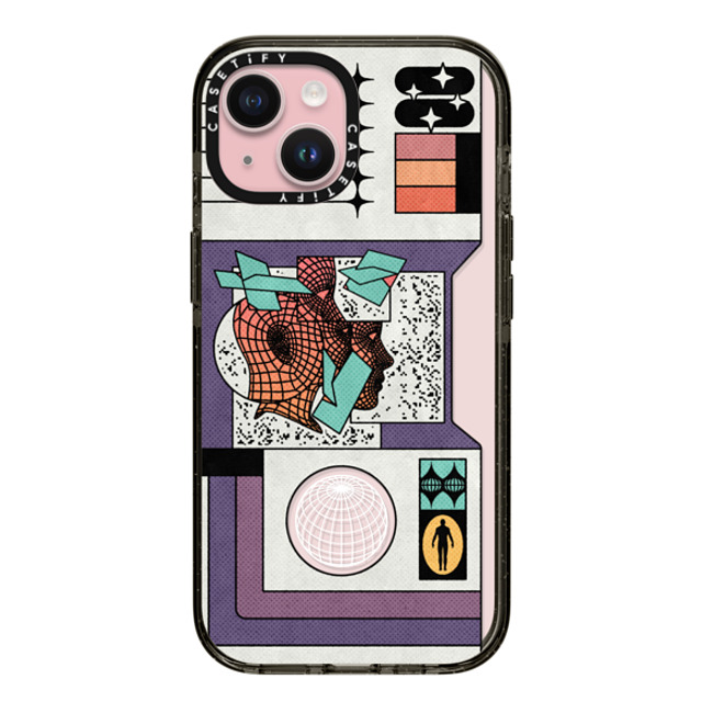 Other Minerals x CASETiFY iPhone 15 ケース ブラック インパクトケース All-Star by Other Minerals