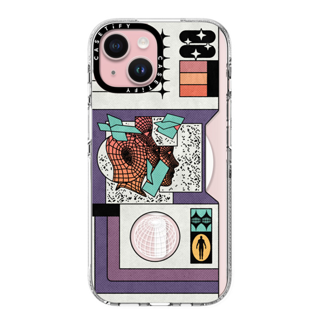 Other Minerals x CASETiFY iPhone 15 ケース クリア クリア ケース MagSafe対応 All-Star by Other Minerals