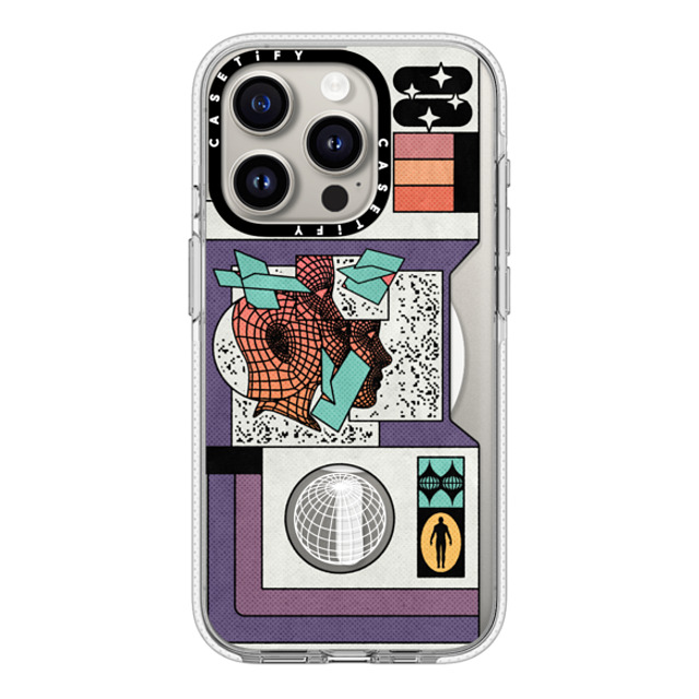 Other Minerals x CASETiFY iPhone 15 Pro ケース クリア クリア ケース MagSafe対応 All-Star by Other Minerals