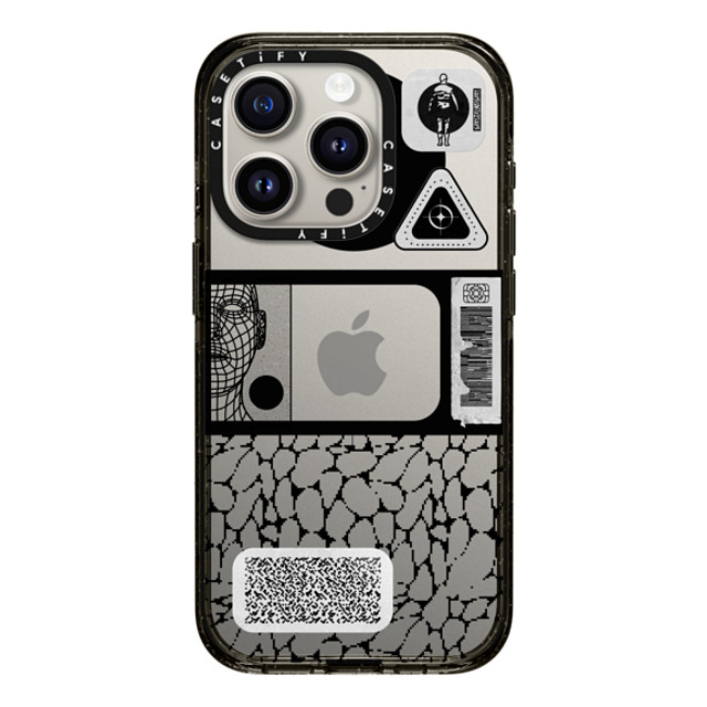 Other Minerals x CASETiFY iPhone 15 Pro Case Black Impact Case Latency by Other Minerals Other Minerals x CASETiFY iPhone 15 Pro Case Black Impact Case Latency by Other Minerals