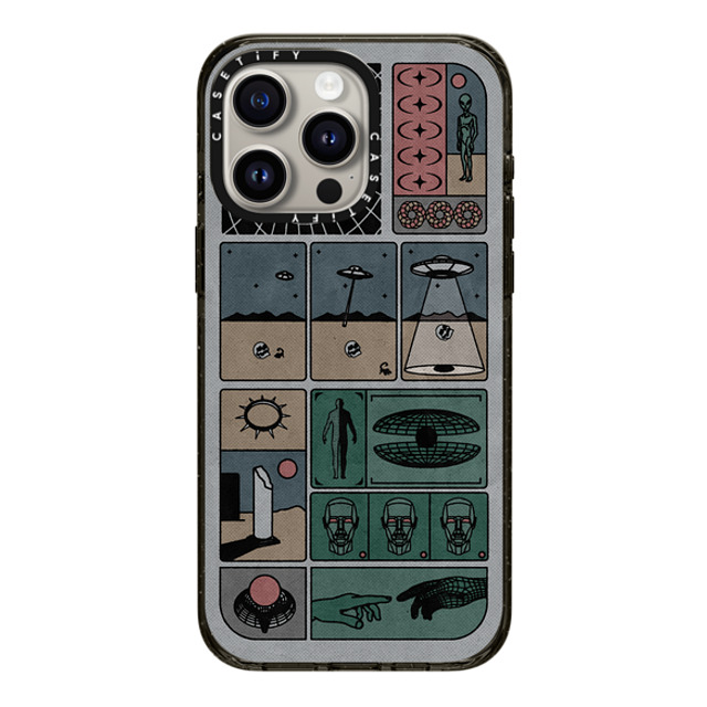 Other Minerals x CASETiFY iPhone 15 Pro Max ケース ブラック インパクトケース Research by Other Minerals