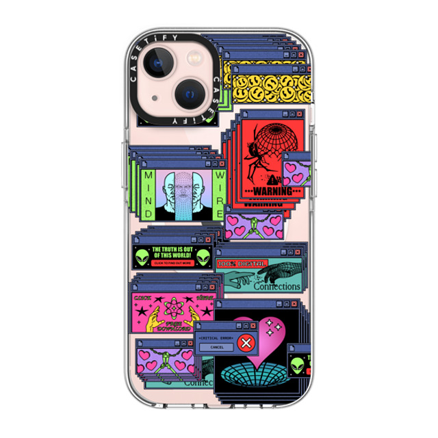 Other Minerals x CASETiFY iPhone 13 ケース クリア クリア ケース MagSafe対応 Pop-Up by Other Minerals