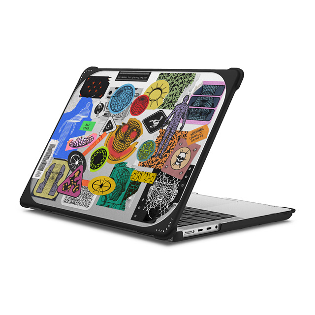 Other Minerals x CASETiFY MacBook Pro 14-inch (2021 / 2023) ブラック バウンス ケース Dimensions by Other Minerals