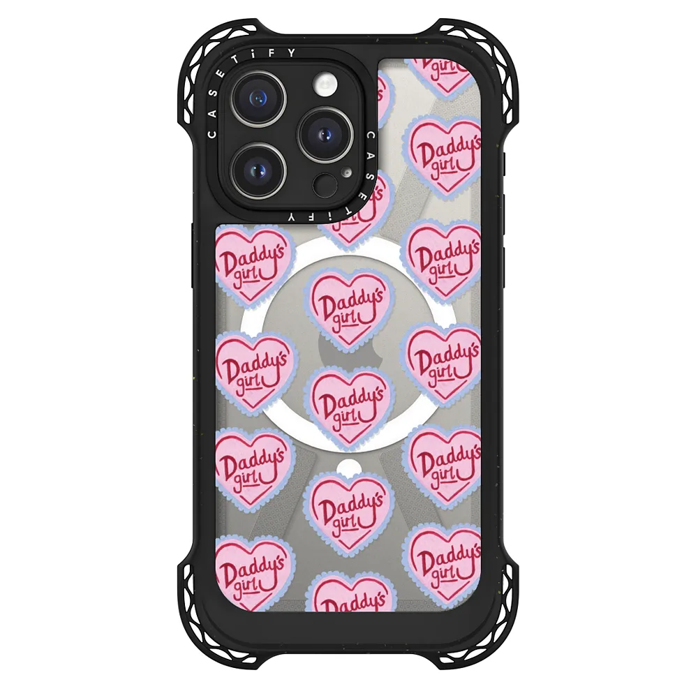 2in1 for iPhone 14 Pro Max Case for Women Girls Heart Cute Kawaii