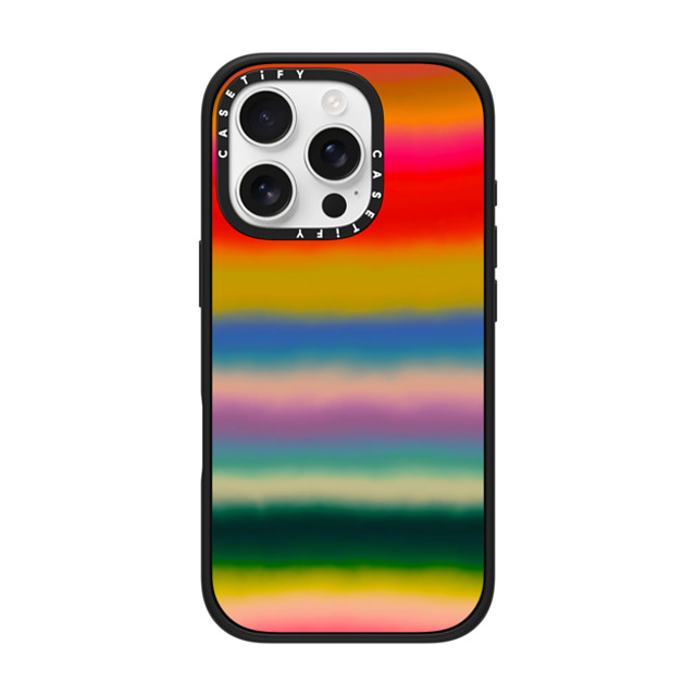 LennyTheSpider x CASETiFY iPhone 16 Pro ケース マットブラック インパクトケース MagSafe対応 IT'S WALLA DREAM by lenny the spider