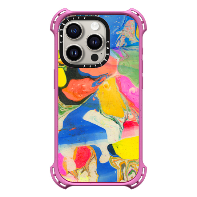 LennyTheSpider x CASETiFY iPhone 15 Pro Case Floral,Pattern Matte Pink バウンスケース CANDY MOUNTAIN by lenny the spider Back to School LennyTheSpider x CASETiFY iPhone 15 Pro Case Floral,Pattern Matte Pink バウンスケース CANDY MOUNTAIN by lenny the spider Back to School