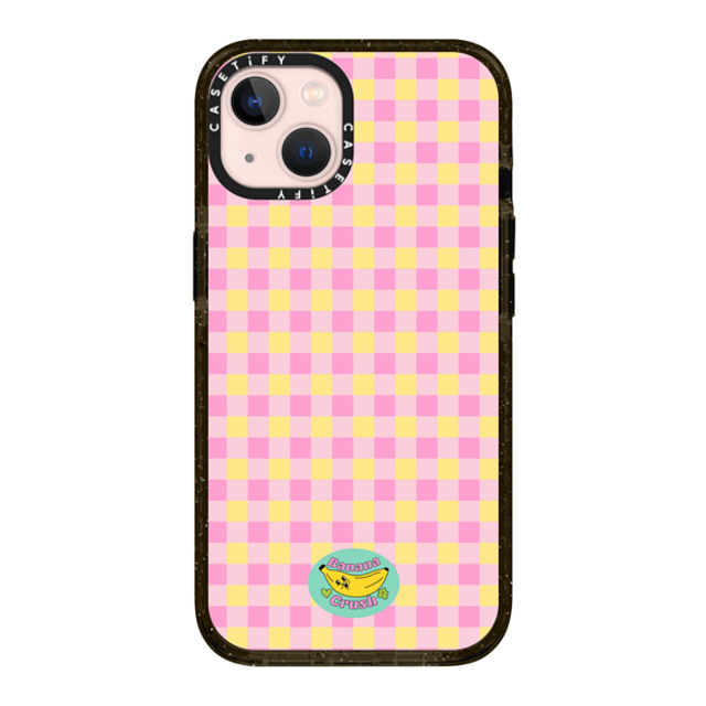 Banana Crush x CASETiFY iPhone 13 ケース ブラック インパクトケース Picnic