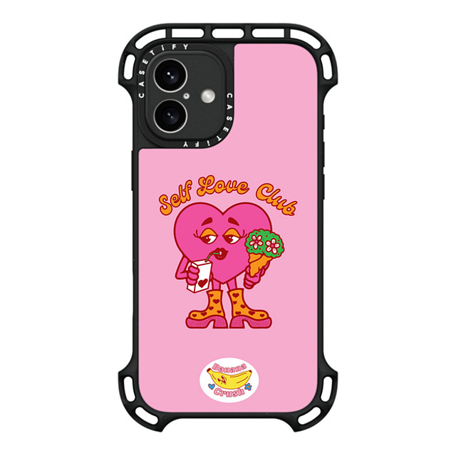 Banana Crush x CASETiFY iPhone 16 Plus Case Black ウルトラ バウンスケース MagSafe対応 Self Love Club Banana Crush x CASETiFY iPhone 16 Plus Case Black ウルトラ バウンスケース MagSafe対応 Self Love Club