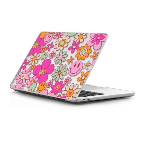 Cats and Love Hearts Compatible with MacBook Air 13 inch Hard Plastic Shell Cover Case A1932, 2019 2018 Release